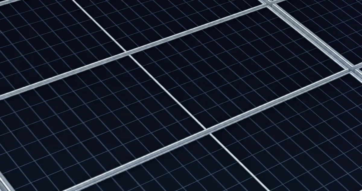 AIKO solar panel close-up